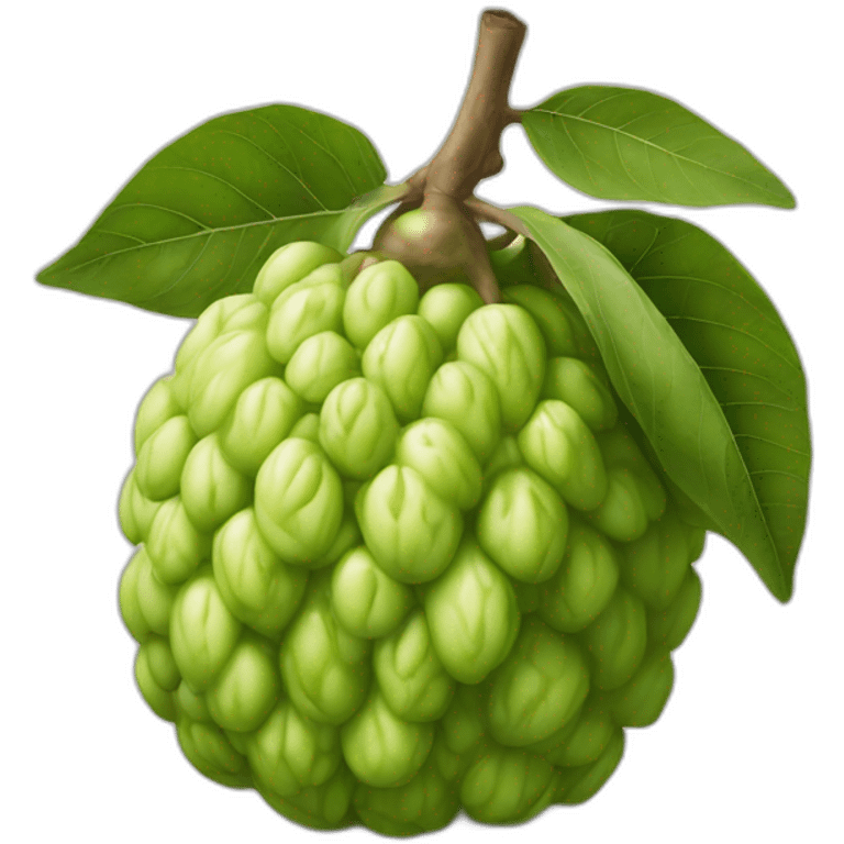 custard apple emoji