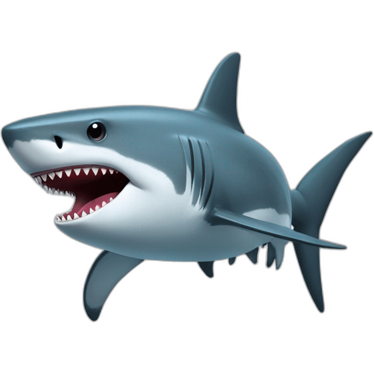 requin menaçant emoji