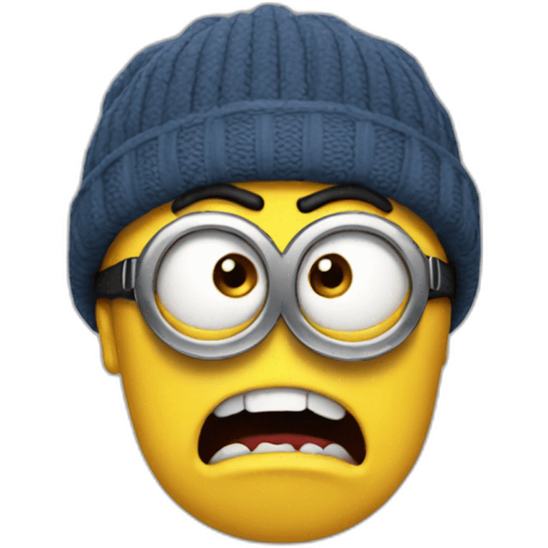 angry minion emoji