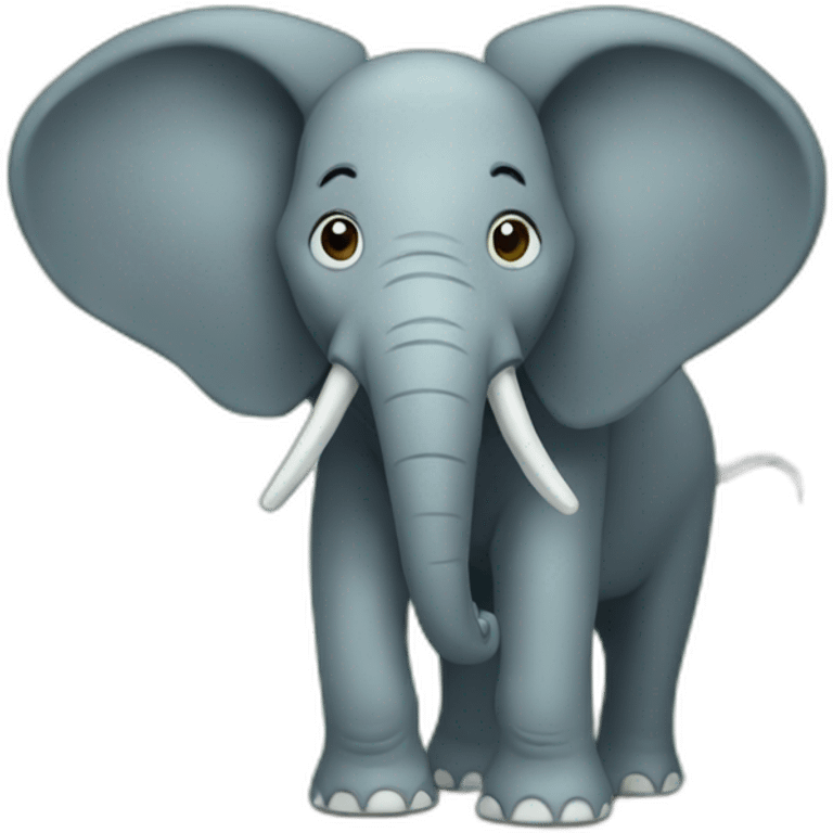 elephant in the forest emoji