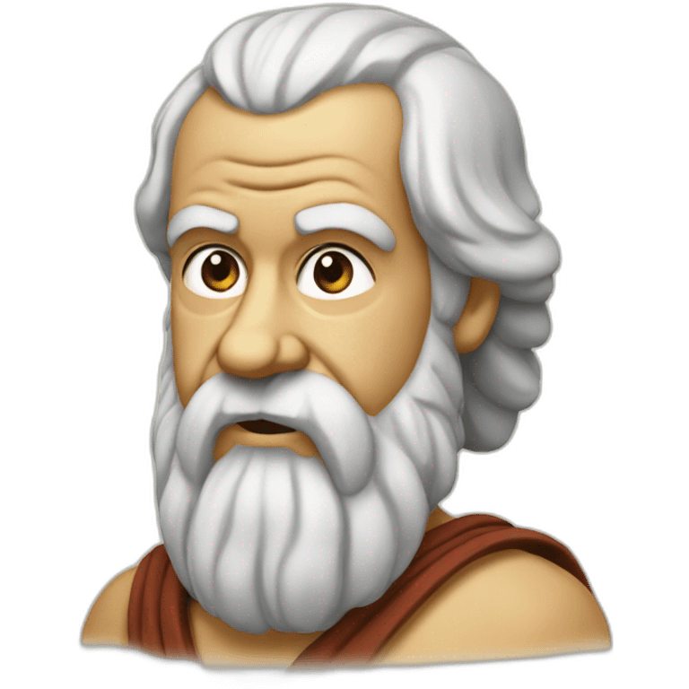 Greek socrates emoji