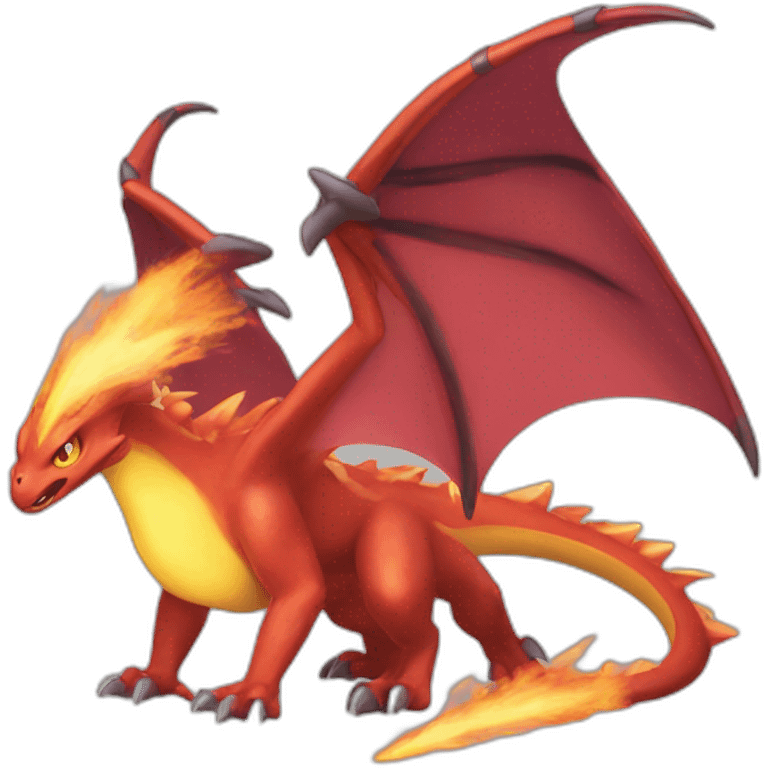 Dracaufeu Pokémon emoji