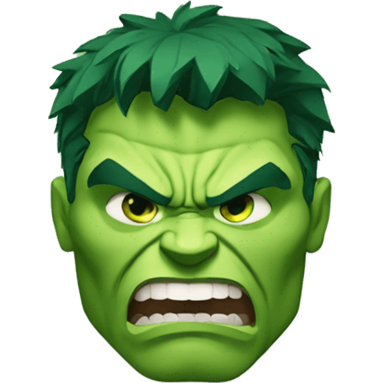 Hulk enfadado emoji