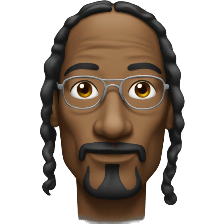 Snoop Dogg face emoji