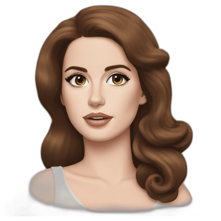 lana del rey  emoji