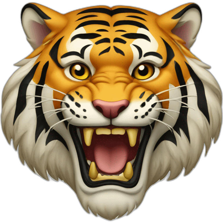 Tiger coat of arms emoji