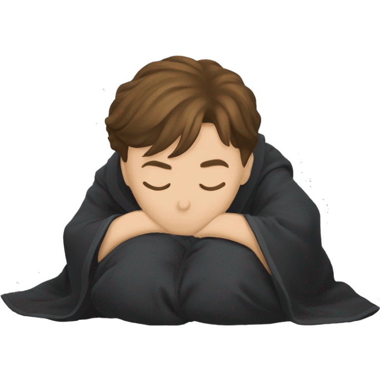 Harry Potter robe Person lying down face down emoji