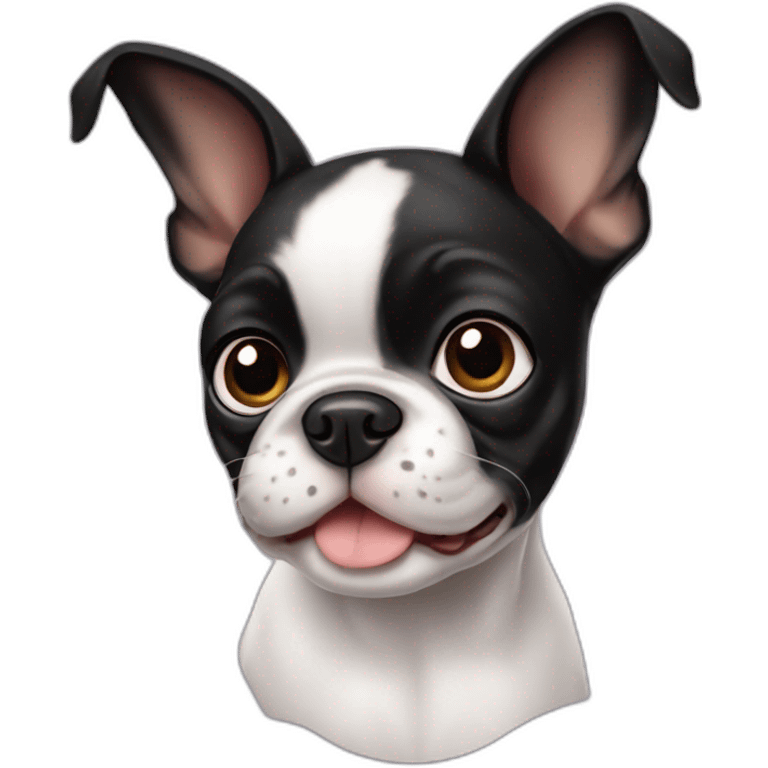 boston terrier puppy emoji