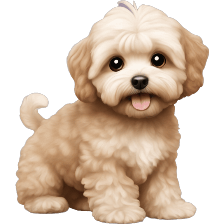 maltipoo brown emoji