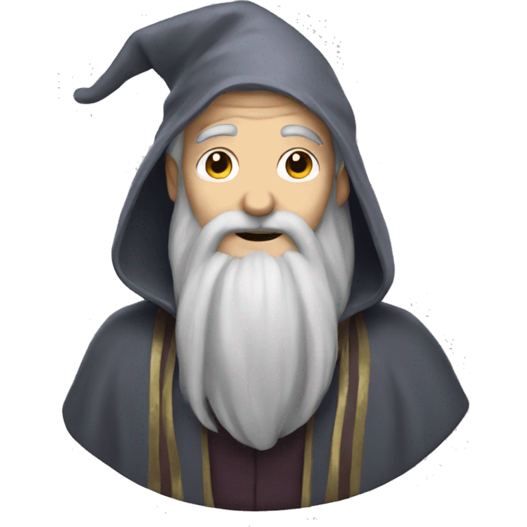 Grey hair wizard emoji