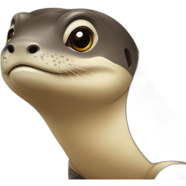 tortue loutre emoji