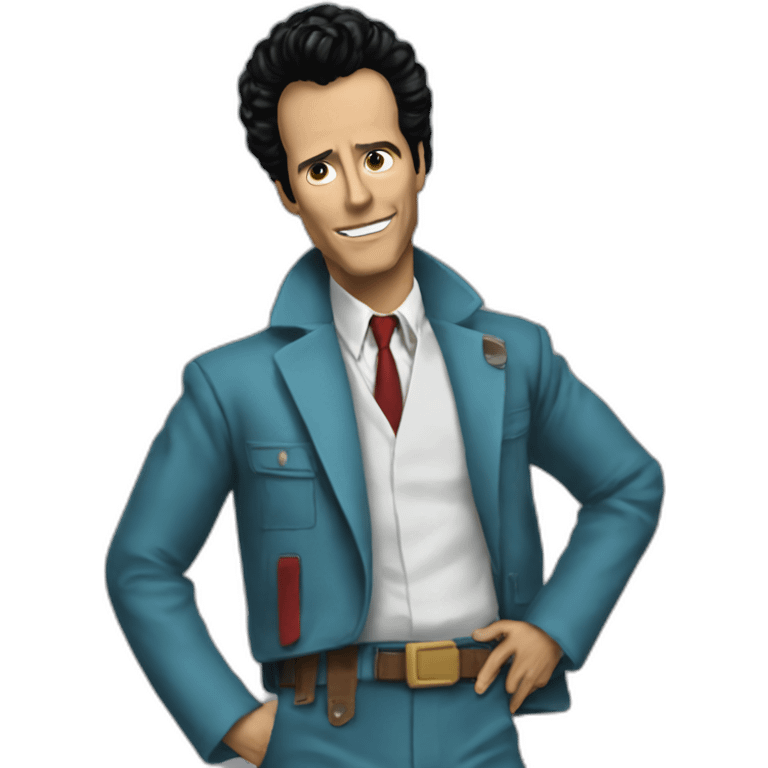 Perfect Tommy Buckaroo Banzai emoji