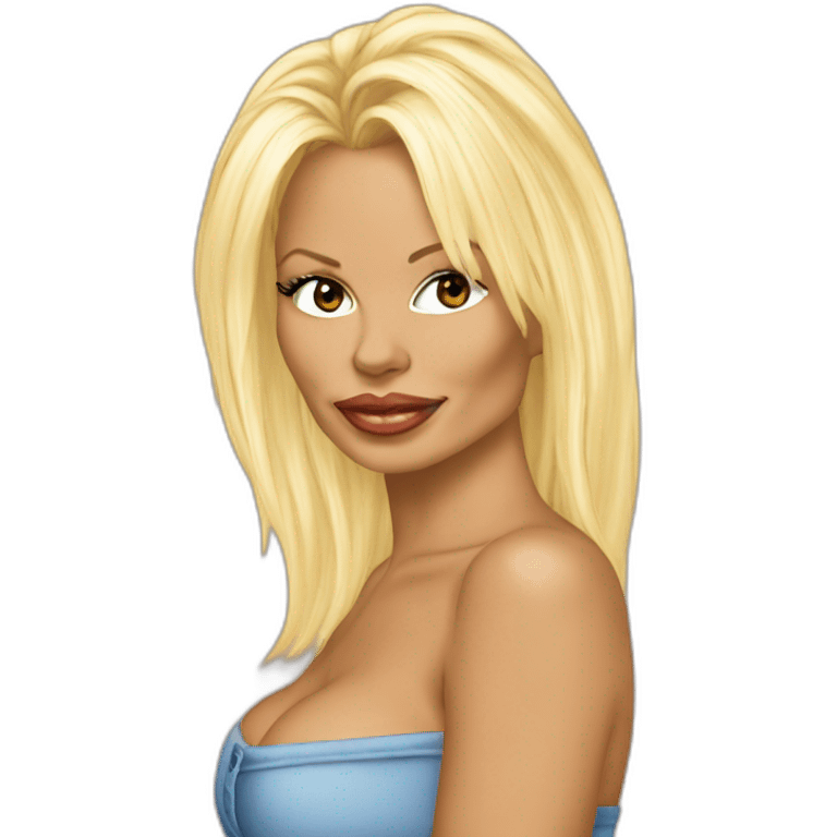 Pamela anderson 90s emoji