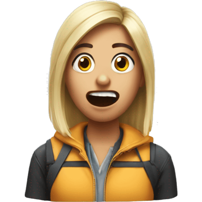 Cara suuuuuuper impactada emoji