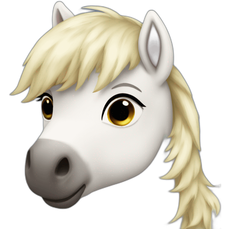 Poney shetland emoji