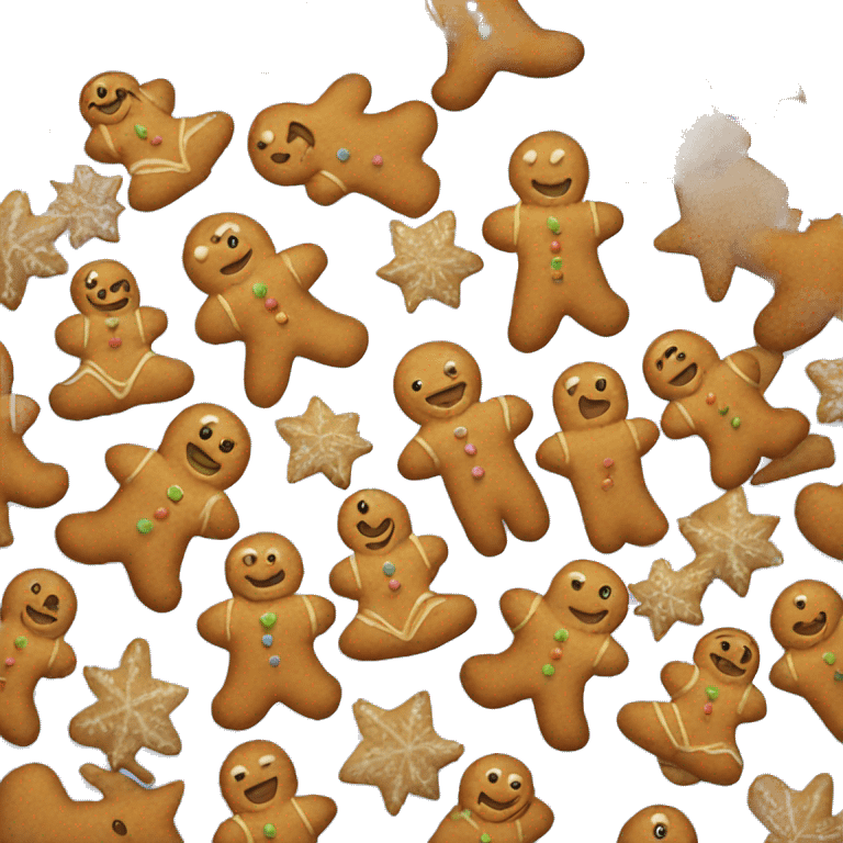 gingerbread  emoji