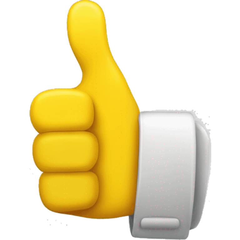 Thumbs Up (yellow) emoji