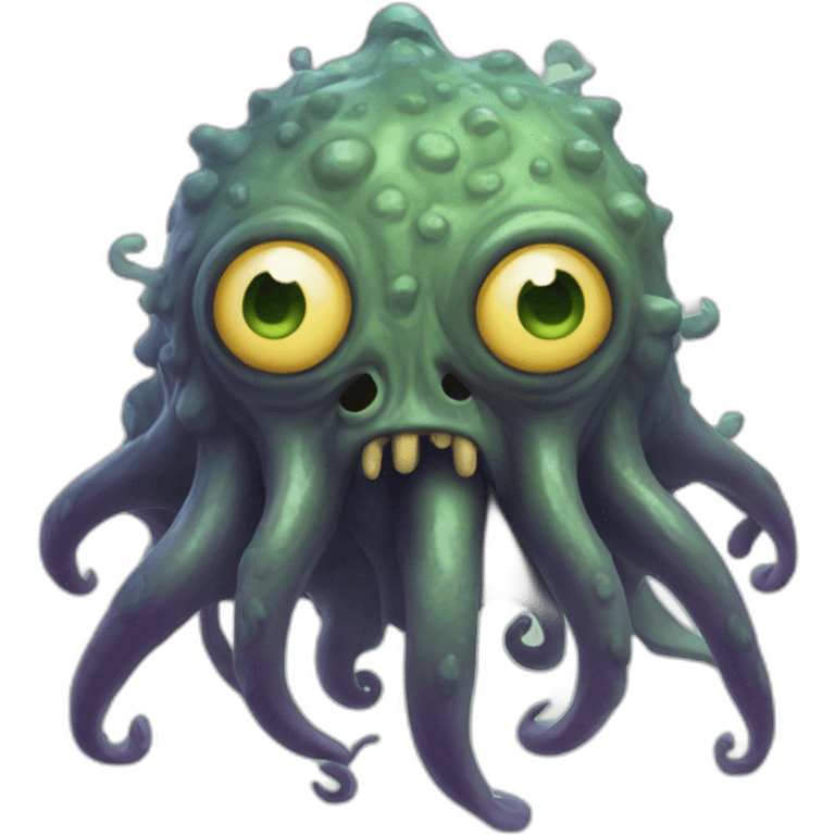 Shoggoth cartoon emoji