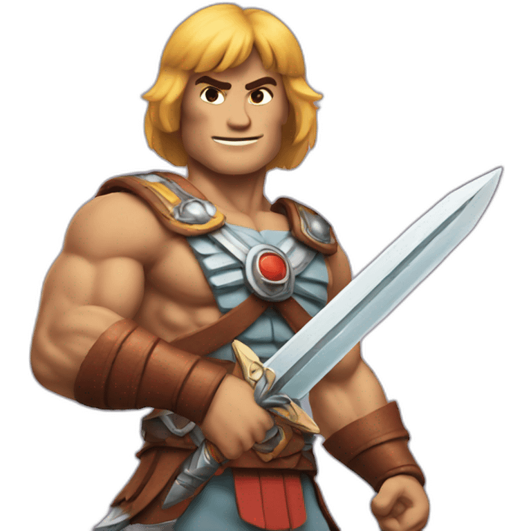 he man with sword emoji