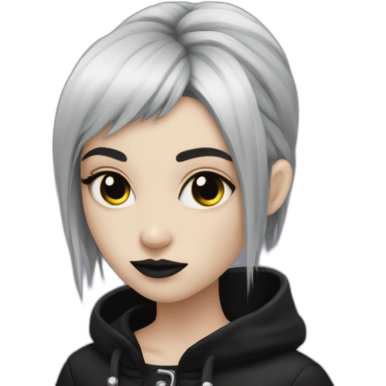 Goth girl  emoji