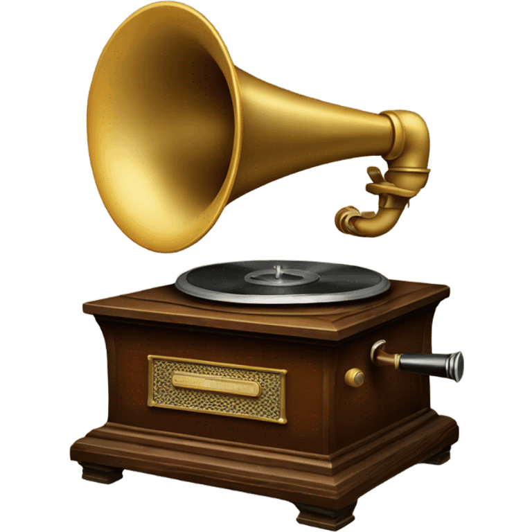 vintage phonograph emoji