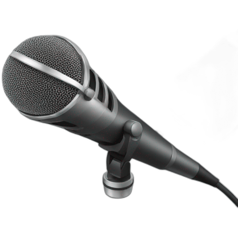 Microphone studio emoji