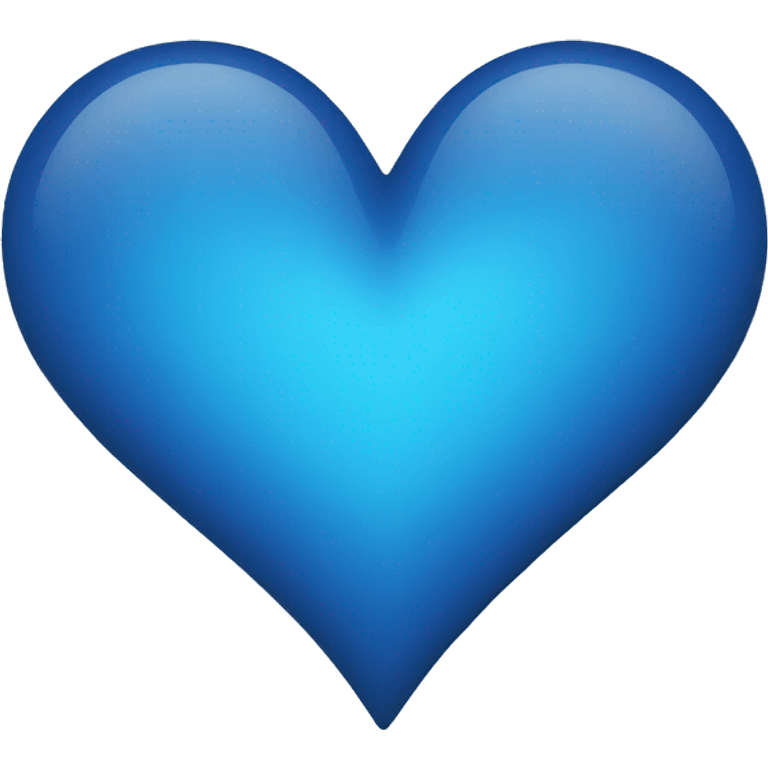 Blue heart emoji