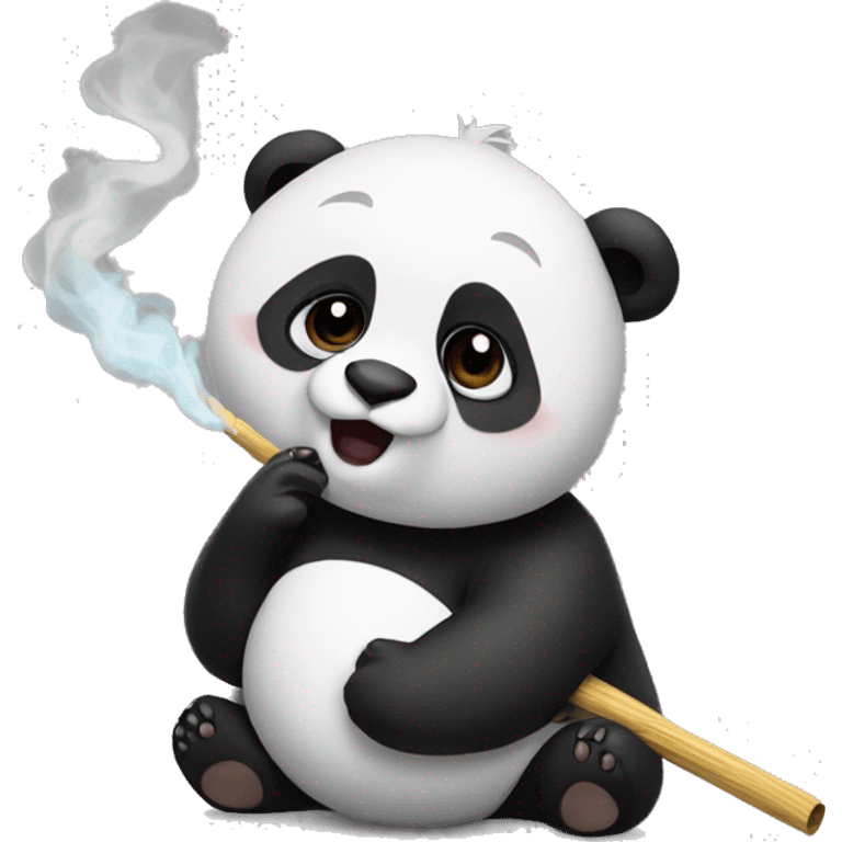 panda holdinincense emoji