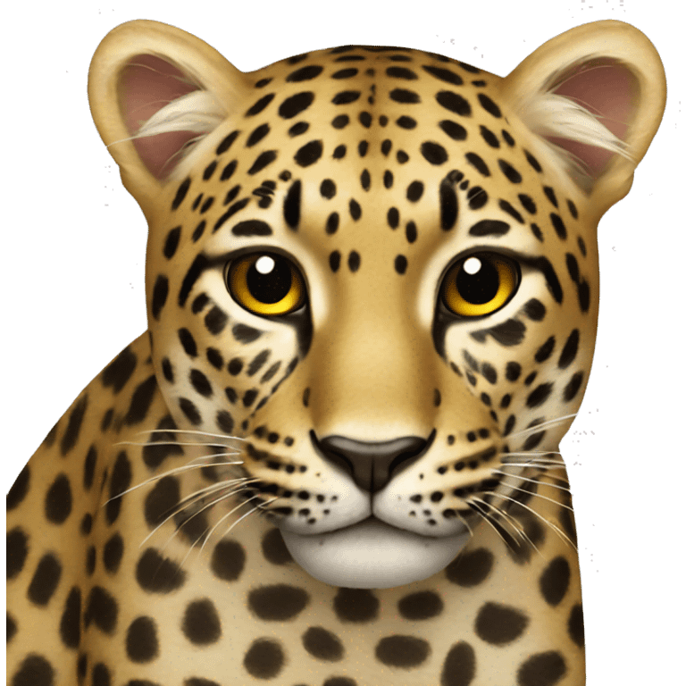 Heart Leopard emoji