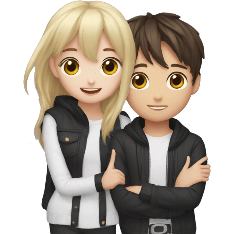 girl with jungkook emoji