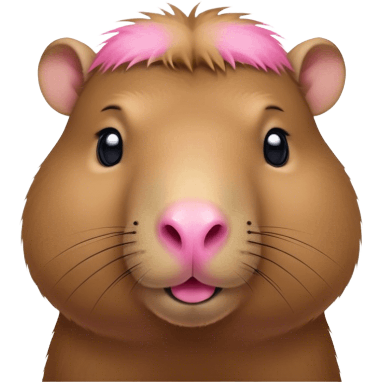 Preppy capybara emoji