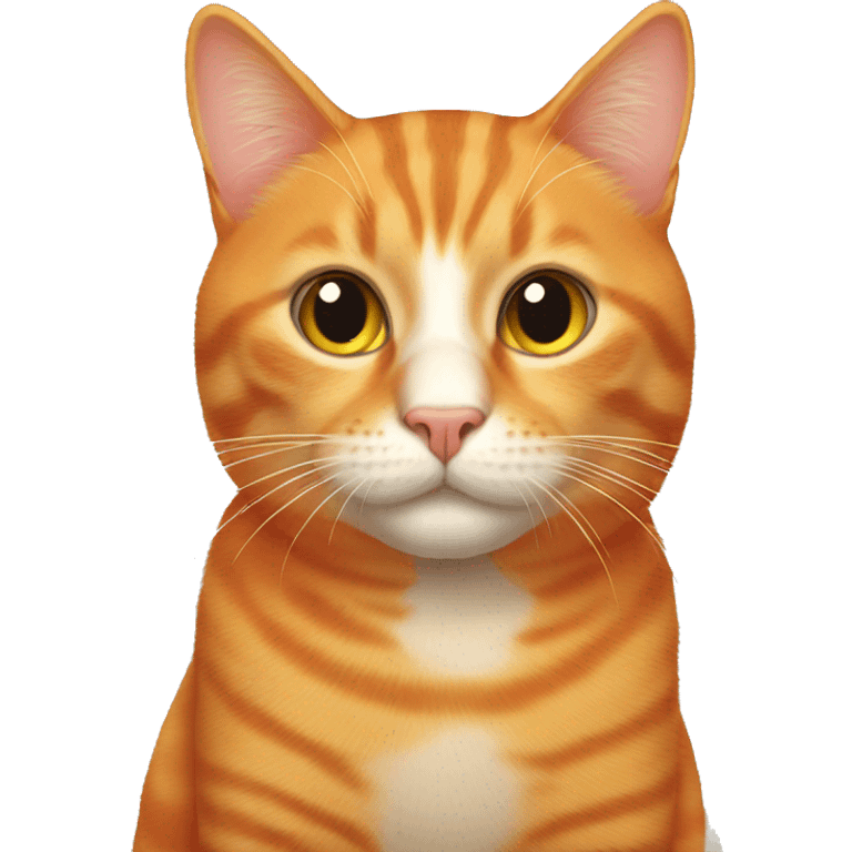 Orange cat  emoji