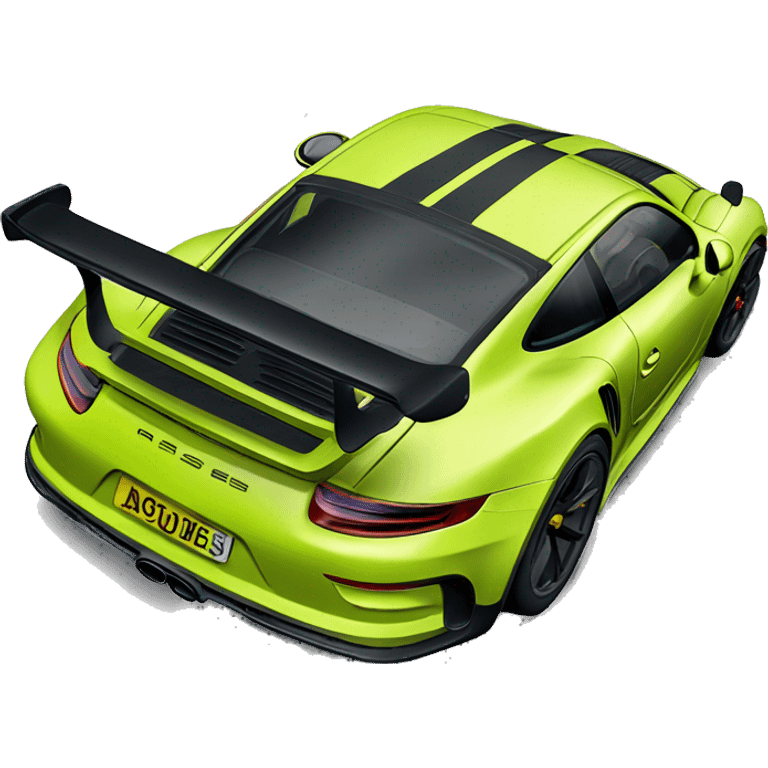 porsche gt3 rs  emoji