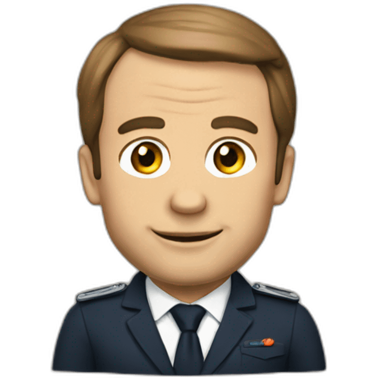 Macron sur tortu emoji