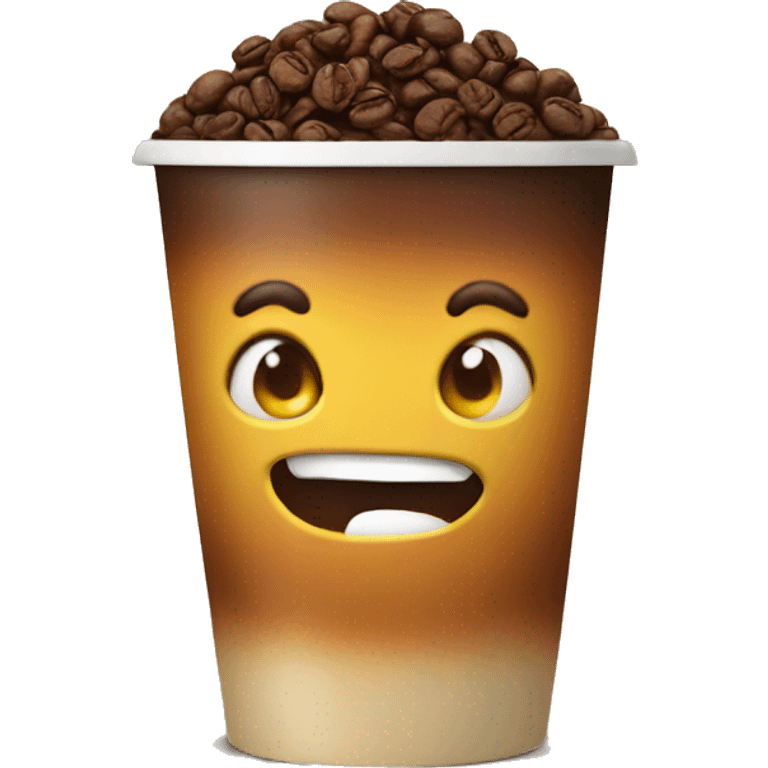 Fall coffe emoji