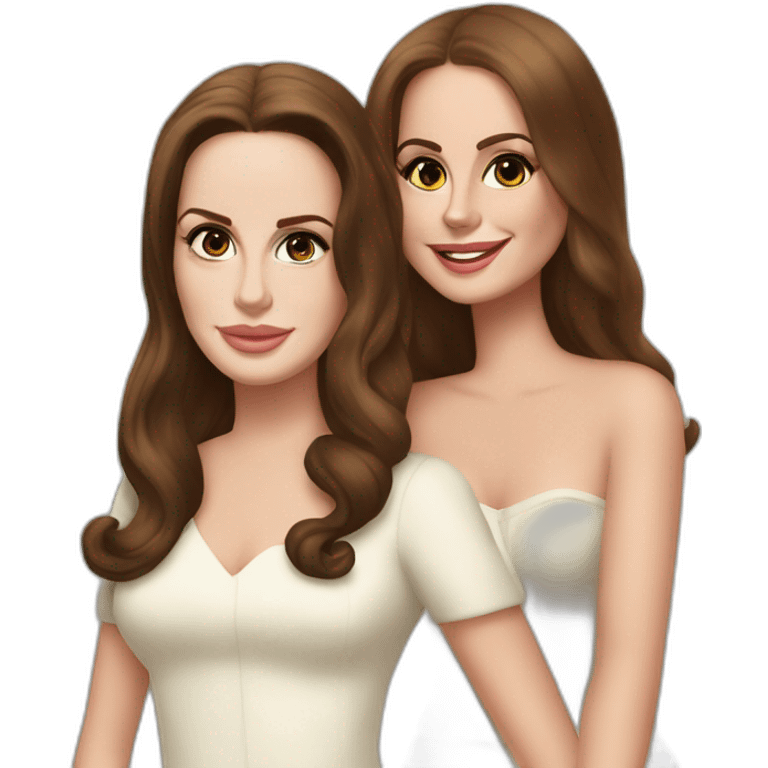 Lana del Rey & grand ma best friends emoji