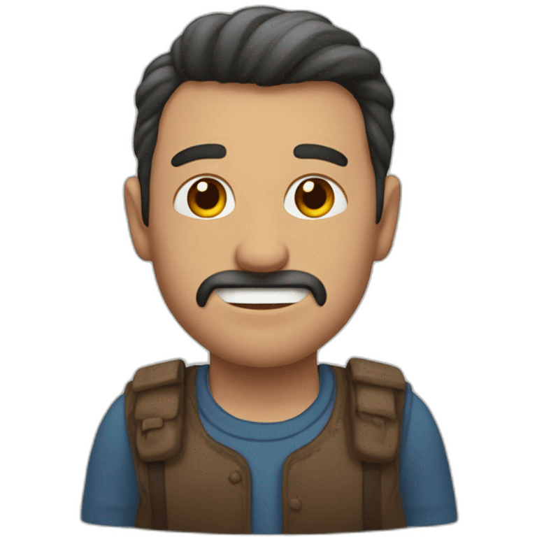 Hombre con una jeringa emoji