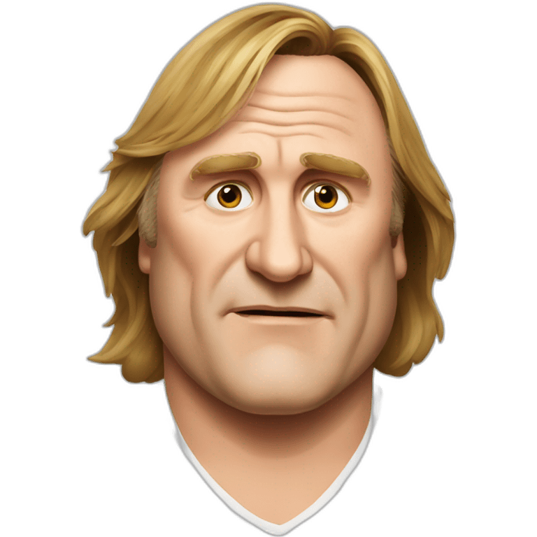 russian Gerard Depardieu emoji