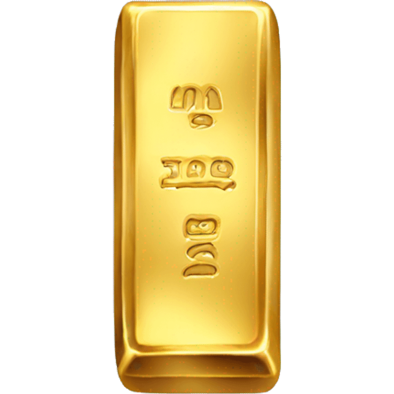 gold bar emoji