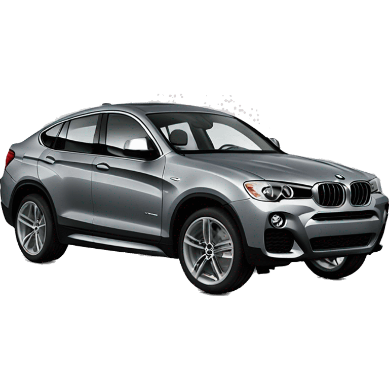 Grey BMW x4 emoji