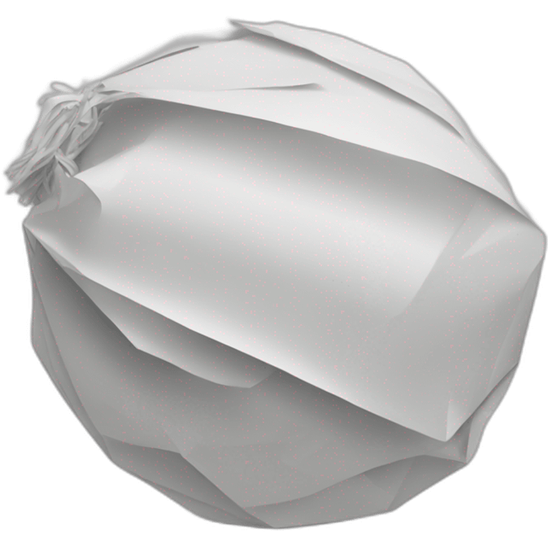 paper ball for trash emoji