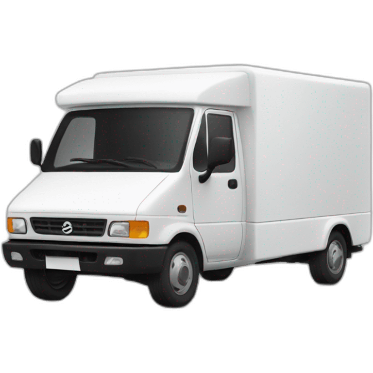 une camionette blanche emoji