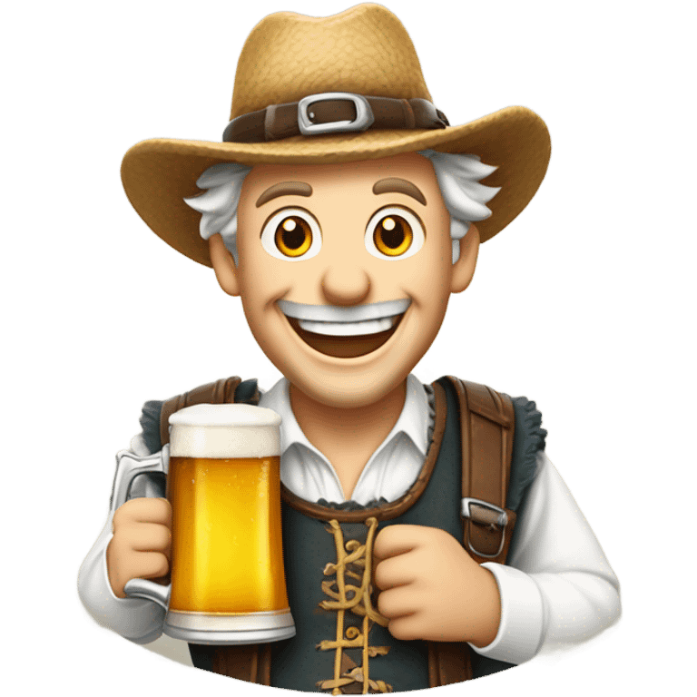 Funny German man emoji