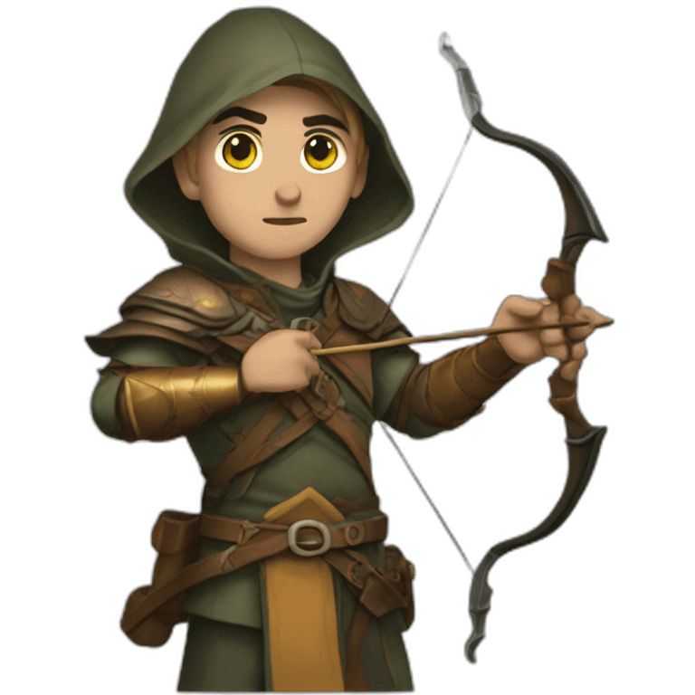 Dungeons and Dragons archer emoji