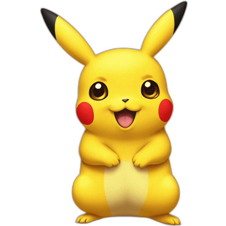 Pikachu coeur emoji