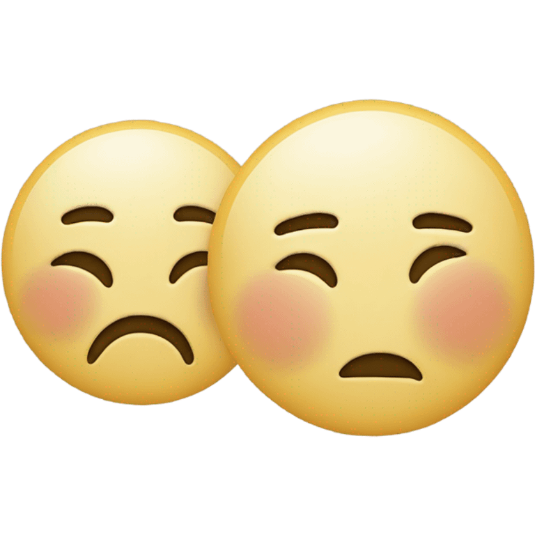 🙂‍↔️😔 emoji