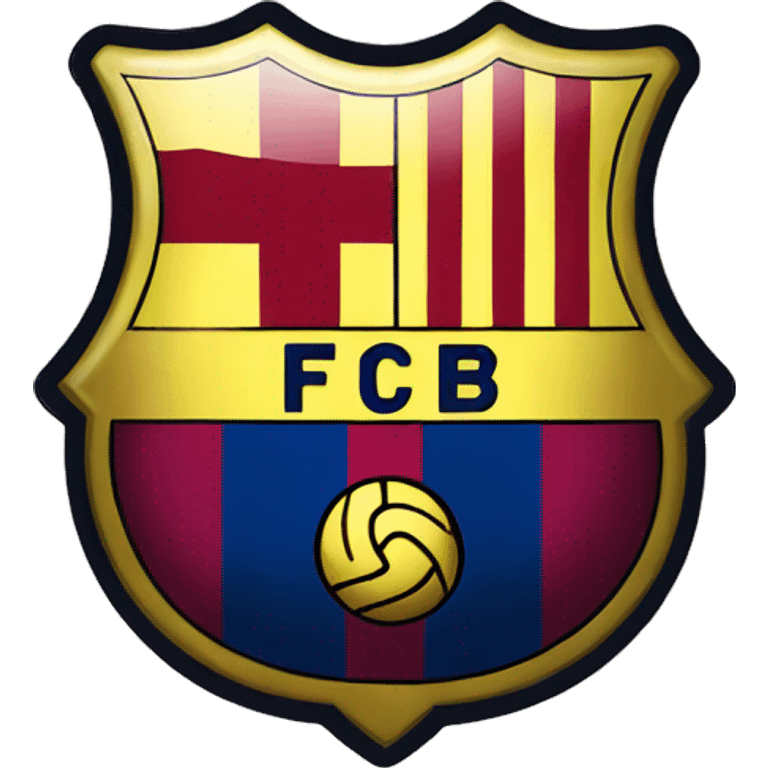 Fc Barcelona logo emoji