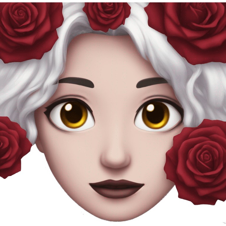 Rose of darkness  emoji