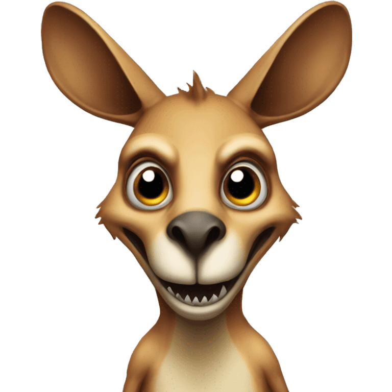 kangaroo monster emoji