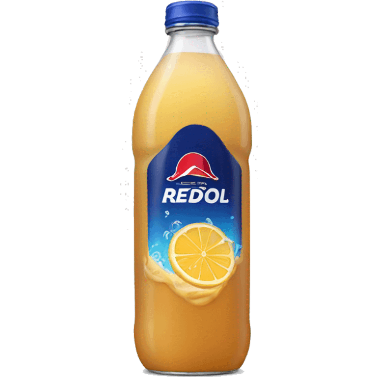 Blended redbull drink emoji